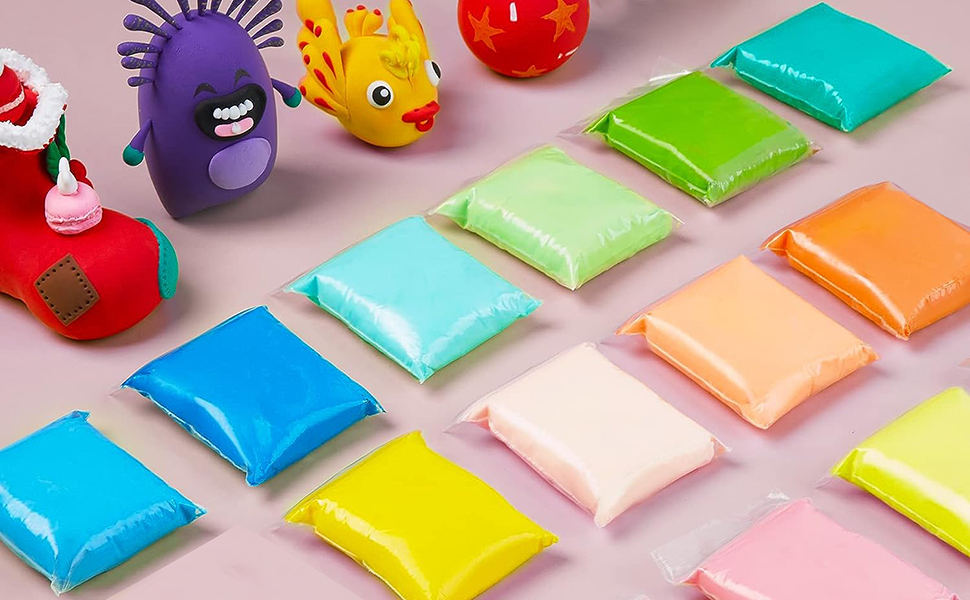 REZNOR-12-Colors-Air-Dry-Magic-Clay-Soft--Light-DIY-Clay-with-Sculpting-Tools-Animal-Decoration-Acce-B0CDHKJM39